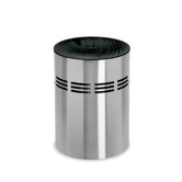Slice Laundry Bin with Black Wooden Lid