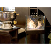 Fire Dance Cube Bio Ethanol Indoor/Outdoor Fireplace