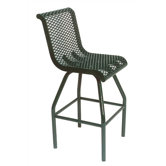 30" H Food Court Chair with Perforated Pattern