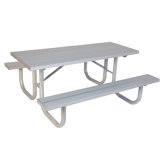 Extra Heavy Duty Aluminum Picnic Table