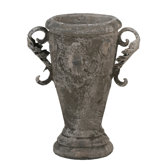 Small Ceramic Vase in Rustic Stone