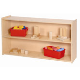 27" High Two Shelf Storage