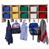 10 Section Wall Locker
