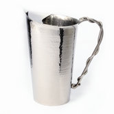 Palm Beach Hammered Water Pitcher