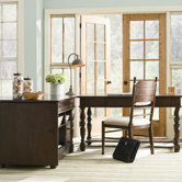 Down Home Office Suite in Distressed Molasses Finish