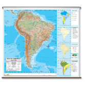 Advanced Physical Map - North America