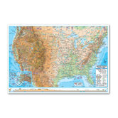 Advanced Physical Rolled Map - Paper