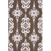 Classic Brown/Soft Pink Kids Rug