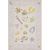 Classic Soft Pink Kids Rug