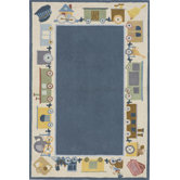 Classic Blue Kids Rug