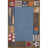Whimsy Denim Kids Rug