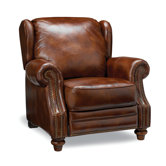 Henderson Leather Wing Recliner