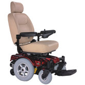 Vital C 500 lbs. limit Heavy Duty Electric Power Wheelchair with Captain Seat with Suspensions