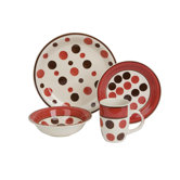 Dotty Time 16 Piece Dinner Set (Gift Boxed)