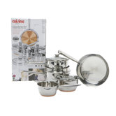 5 Piece Copper Based Pan Set