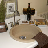 Advantage Albion Round Self Rimming Bar Prep Sink