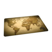 World Map Design Chair Mat