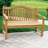Geneva Teak Garden Bench