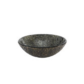 Reflex Vessel Sink in Metallic Grey Vine