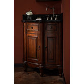 Manor 20" Corner Bathroom Vanity Cabinet in Distressed Maple