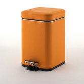 Faux Leather Square Waste Bin