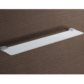 Kansas Glass Shelf with Chrome Hardware