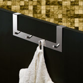 Appendiabitti Over Door Four Prong Robe Hook in Chrome