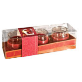 Berrycake Glass T-Lites Candle (Set of 3)