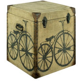Cycle Canvas Blanket Box