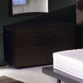 Milano Bedroom Top 4 Drawer Slide Dresser
