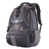 17.3" Premium Backpack in Charcoal / Black