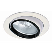 Micro Line Furniture 1 x 20W Swiveling Downlight in White