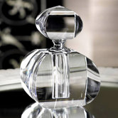 Modern Morocco Glass Curved Square Perfume Bottle