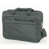 Top Loading Computer Briefcase in Black