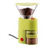 Bistro Electric Burr Grinder in Green