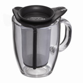 Pavina Yo Yo 12 oz. Tea Mug and Strainer