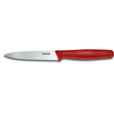 4" Paring Knife in Red