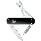 Money Clip Multi-Tool Pocket Knife in Black Alox