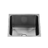 Classic 16" x 15.5" Undermount Stainless Steel Single Bowl Specialty Sink