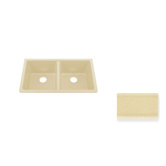 33" x 18.5" Granix Summun Double Bowl Undermount Kitchen Sink