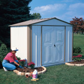 Ezee  Steel Storage Shed