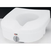 E-Z Lock Raised Toilet Seat without Handles