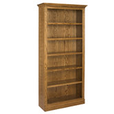 Britania 84" Oak Bookcase