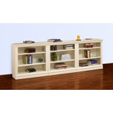 Hampton 36" Short 3-Piece Wall Bookcase