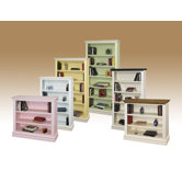 Hampton Bookcase in Pearl White