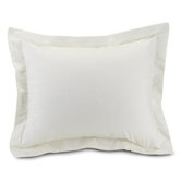 Tailored Sham Set in Ivory