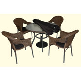 Summer Terrace Copenhagen Dining Collection in Black