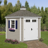 Colonial Wood Garden Shed