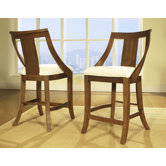 Gatsby Barstool in Medium Brown