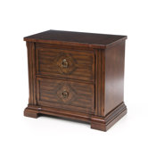 Villa Madrid 2 Drawers Nightstand